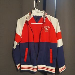 Tommy Hilfiger Kids Red, White, and Blue Sweatshirt